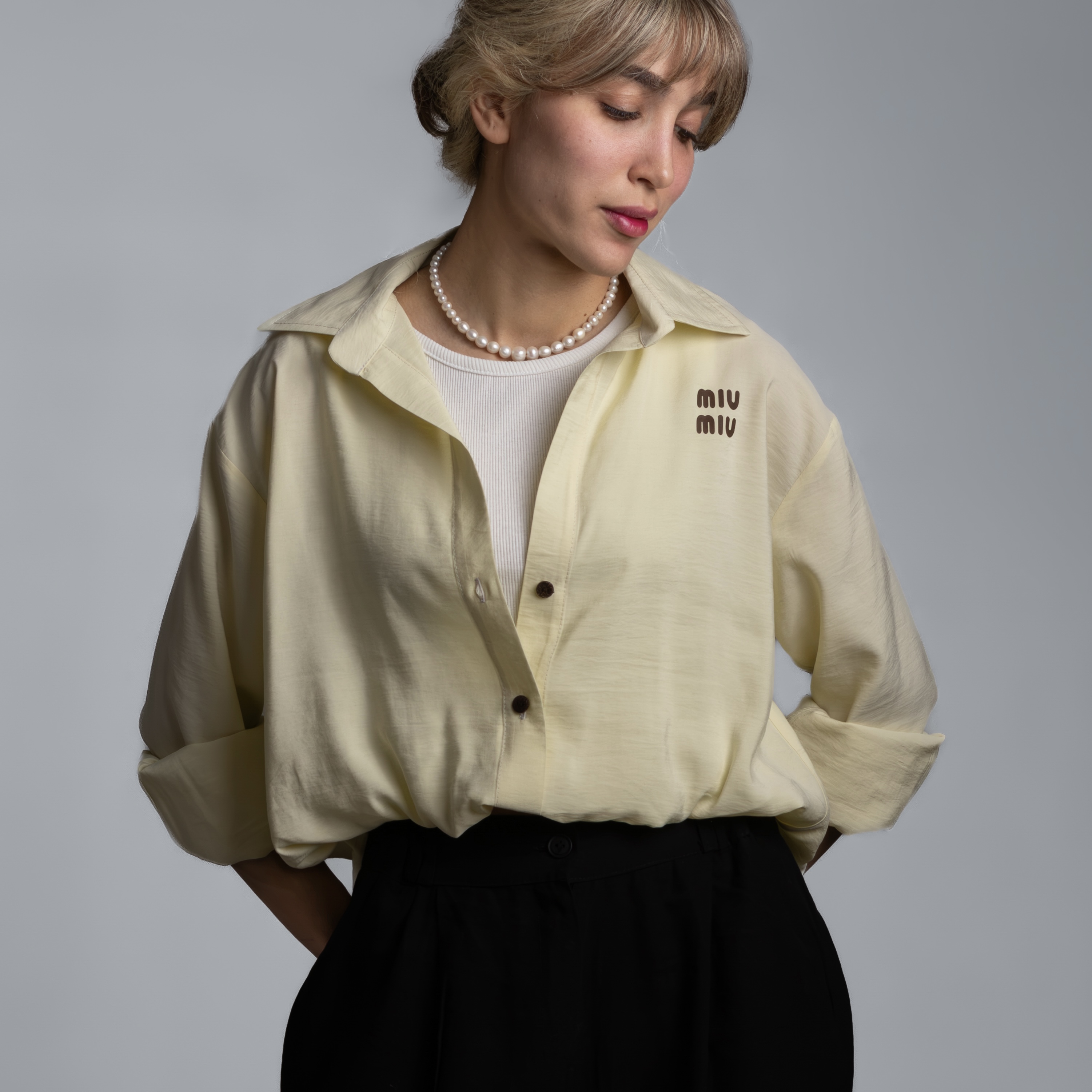 شومیز miu miu